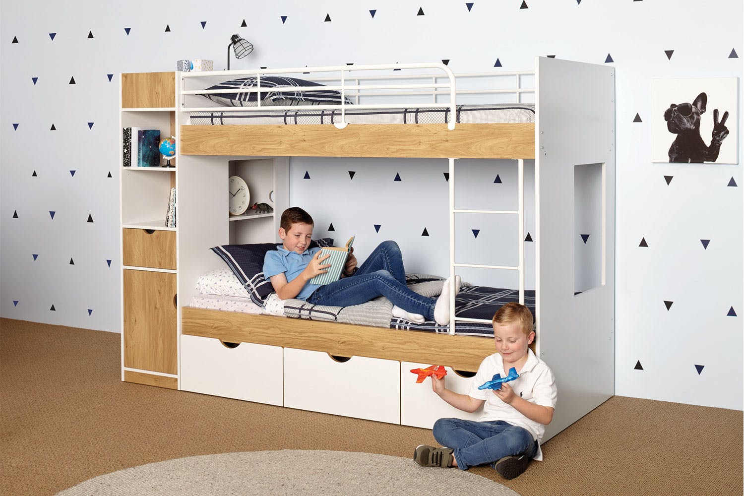 corner beds for kids